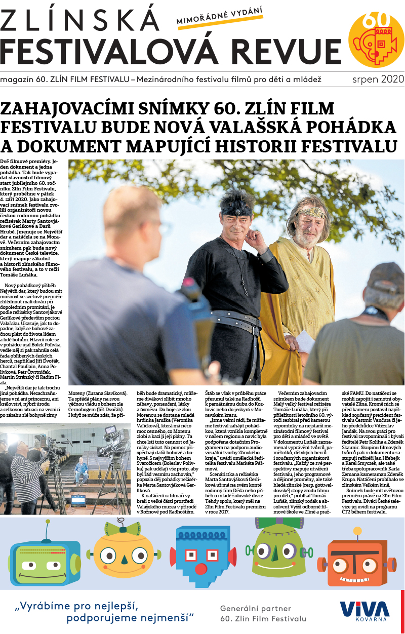 ZLÍNSKÁ FESTIVALOVÁ REVUE - MIMOŘÁDNÉ VYDÁNÍ 2020