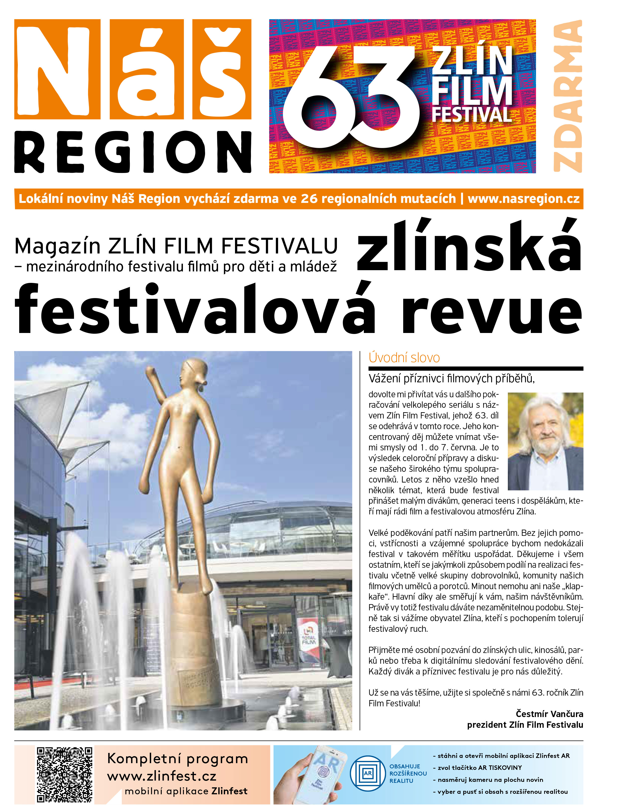 ZLÍNSKÁ FESTIVALOVÁ REVUE - Speciální vydání - 2023