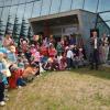 Sázení festivalového stomu