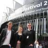 Frank Berry, Jordanne Jones a Colm Mullen (tvůrci filmu Tady jsem žila)